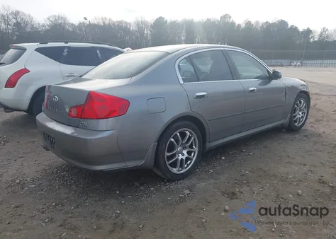 2006 Infiniti G35 z USA, uszkodzony, nr VIN JNKCV51E86M507038